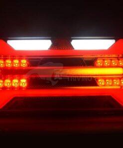 Luz trasera rectangular multifuncional lado izdo. LED 12-24V KRAMP