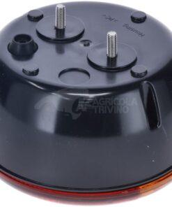 Multifunction rear light LED, round, 12-24V, diameter  140mm, “hamburger”, Kramp