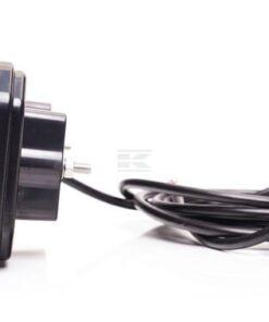 Piloto trasero multifunción LED, derecho, rojo/naranja/blanco, 12-24V, 236x104x40.5mm
