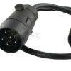 Cable alargador con 7 polos, 0,5 m