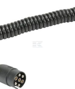 Cable en espiral 12 V / 7pin 3,5 m