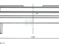 Luz trasera multifunción LED, rectangular, dcha., 12-24 V, 242 x 134 x 36,5 mm, Kramp 22 Luz trasera multifunción LED, rectangular, dcha., 12-24 V, 242 x 134 x 36,5 mm, Kramp