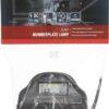 Luz LED de matrícula con cable de 2 m