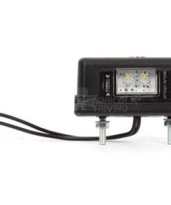 Luz LED de matrícula compacta