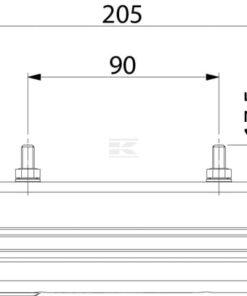 Luz trasera LED, izda.
