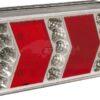 Luz trasera LH LED, rectangular, 12-24V, 228x106x40mm