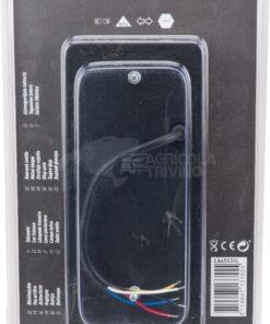 Luz trasera, IZQ rectangular, 12/24V, 180x100x80mm, gopart
