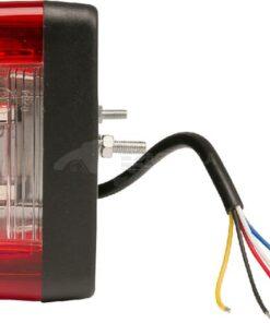 Luz trasera, IZQ rectangular, 12/24V, 180x100x80mm, gopart 8 Luz trasera, IZQ rectangular, 12/24V, 180x100x80mm, gopart