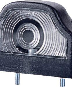 Luz de placa matrícula 5 W, rectangular, 12/24 V, blanco, 97 x 62 x 61,8 mm, gopart