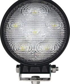 Luz de trabajo LED, 18W, 1440 lm, redonda, 10-30 V, Ø110 mm, proyector, 6 LED, gopart