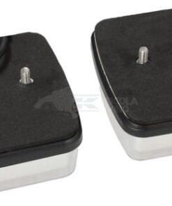 Set de luces con cable LED, 12-24 V, fijación atornillable posterior, cable 12,5 m, Kramp