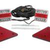 Juego de luces LED 12 V magnéticas 7,5 m de cable