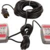 Set de luces LED magnéticas 12m cable