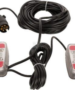 Set de luces LED magnéticas 12m cable