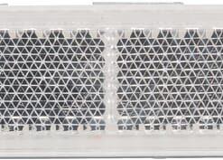 Reflector, blanco, rectangular