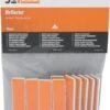 Reflector, naranja, rectangular