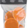 Reflector, naranja, redondo