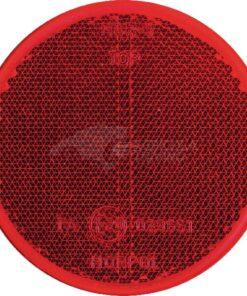 Reflector, rojo, redondo