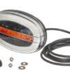 Luz frontal LED multifunción, ovalada, 12-24V, 136,4 x 91 x 40 mm, Kramp