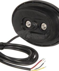 Luz frontal LED multifunción, ovalada, 12-24V, 136,4 x 91 x 40 mm, Kramp 12 Luz frontal LED multifunción, ovalada, 12-24V, 136,4 x 91 x 40 mm, Kramp