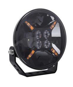 Faro LED, 120 W, redondo, 9-36 V, Ø218 mm, doble luz de aparcamiento, Kramp