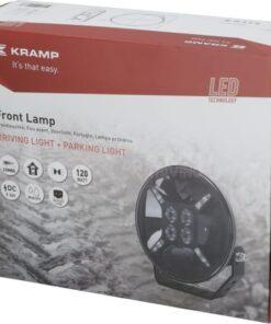 Faro LED, 120 W, redondo, 9-36 V, Ø218 mm, doble luz de aparcamiento, Kramp