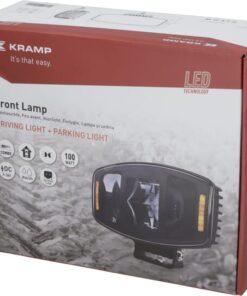 Faro LED, 100 W, rectangular, 9-36 V, 247x176x92 mm Kramp