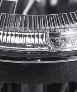 Faros LED, 22/21 W, redondos, 9-36 V, Ø140 mm, luz alta/luz baja, conector H4, par, Kramp 38 Faros LED, 22/21 W, redondos, 9-36 V, Ø140 mm, luz alta/luz baja, conector H4, par, Kramp