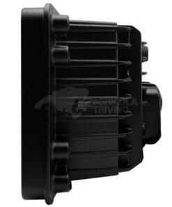 Headlight LED, 23/45W, rectangular, 12-24V, 168x107x82mm, High beam/Low beam, heated, Kramp