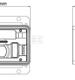 Headlight LED, 23/45W, rectangular, 12-24V, 168x107x82mm, High beam/Low beam, heated, Kramp