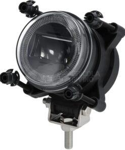 Headlight LED, 25/5W, round, 10-30V, diameter 90mm, high beam, position light, H9 connector, Kramp