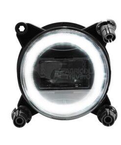 Headlight LED, 25/5W, round, 10-30V, diameter 90mm, high beam, position light, H9 connector, Kramp