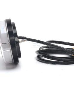 Luz frontal multifunción LED, ovalada, con repetidor, 12-24V, 136.4x91x40mm
