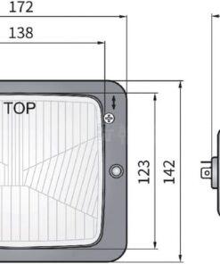 Unidad faro delantero H4