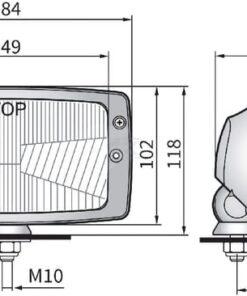 Unidad faro delantero H4