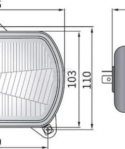 Faro delantero H4