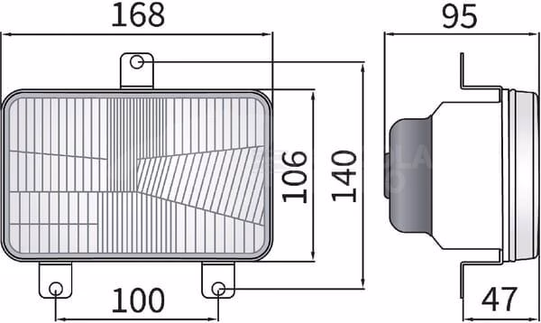 Faro delantero H4 3 Faro delantero H4