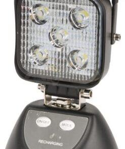 Foco de trabajo recargable LED, 15 W, 1080 lm, 230 x 115 mm