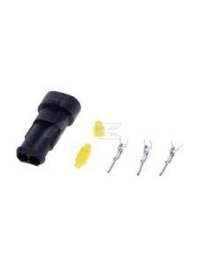 Juego de conectores Superseal de 2 clavijas macho