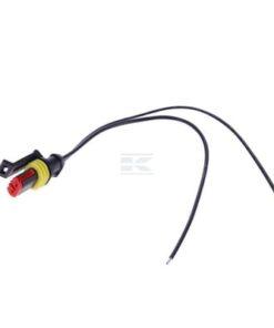 Juego de conectores Superseal de 2 clavijas enchufe precableado hembra de 20 cm
