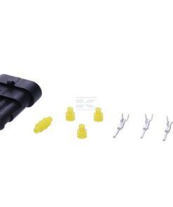 Juego de conectores Superseal de 4 clavijas macho