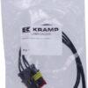 Juego de conectores Superseal de 4 clavijas enchufe precableado hembra de 20 cm