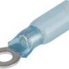 Conector de ojal termorretráctil, azul, 1,5-2,5 mm², Ø4,3 mm 6 Conector de ojal termorretráctil, azul, 1,5-2,5 mm², Ø4,3 mm