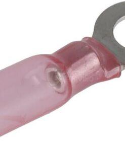 Conector de ojal termorretráctil, rojo, 0,5-1mm², Ø5,3mm