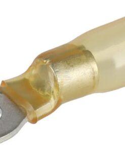 Conector de ojal termorretráctil, amarillo, 4,0-6,0mm², Ø6,5mm