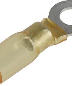 Conector de ojal termorretráctil, amarillo, 4,0-6,0mm², Ø6,5mm