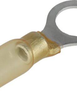 Conector de ojal termorretráctil, amarillo, 4,0-6,0mm², Ø10,5mm