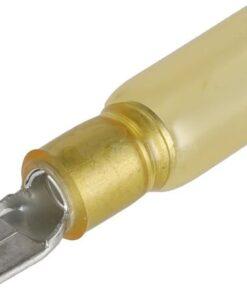 Conector de cuchilla macho termorretráctil, 4,0-6,0mm², 6,3x4,8mm