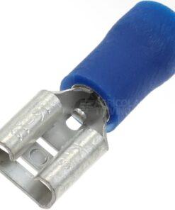 Terminal hembra, azul, 1.5-2.5mm² 6.3x0.8mm (100 uds.)
