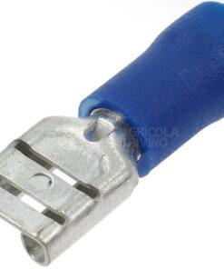 Terminal hembra, azul, 1.5-2.5mm² 6.3x0.8mm (100 uds.)